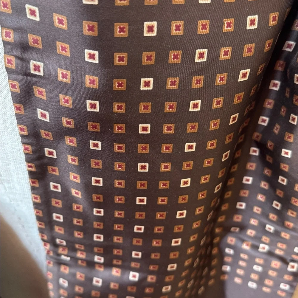 Vintage Christian Dior Lord & Taylor silk and wool Reversible Scarf